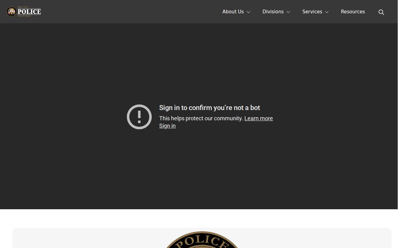 Pell City Police Department official source for Pell City arrest records in St. Clair County