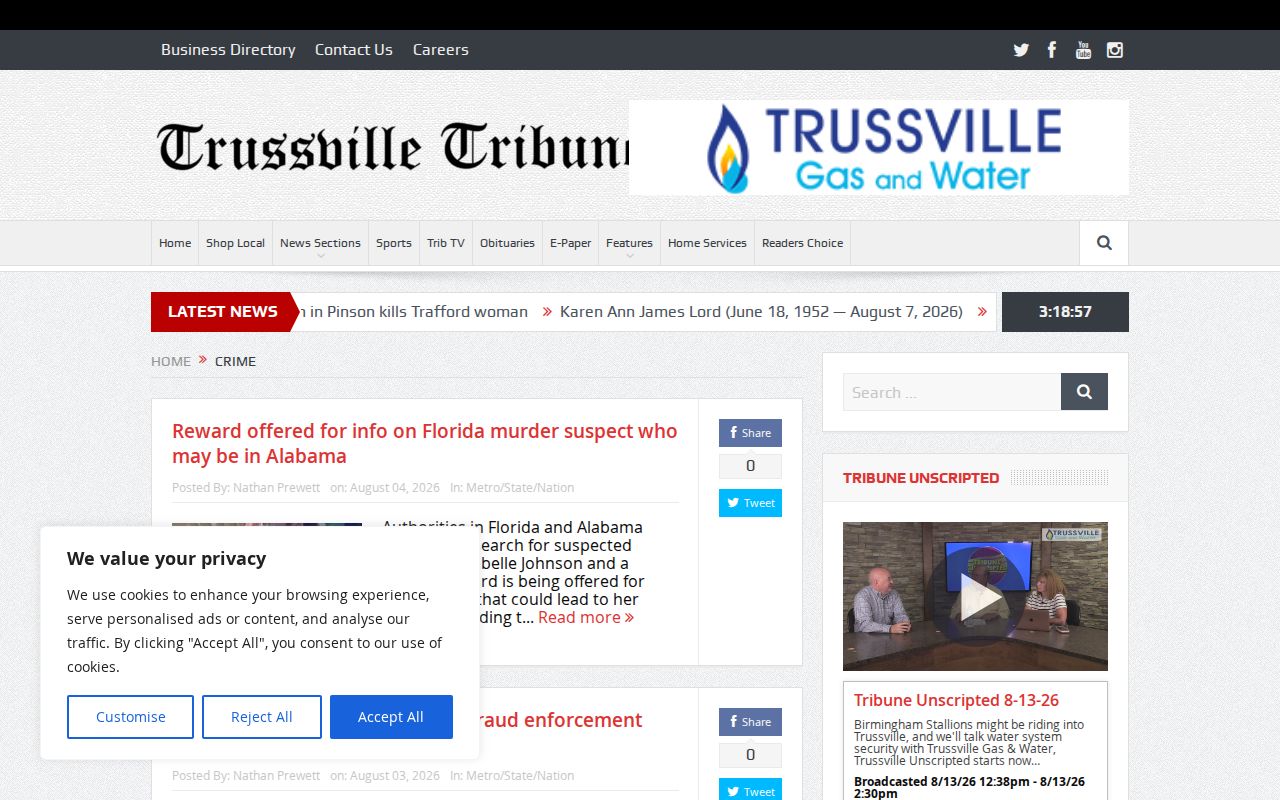 St. Clair County arrest news regional newspaper crime index